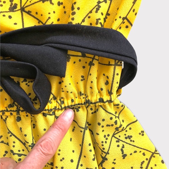 Vintage 80s Peplum Dress | Size 10 Medium - Picture 9 of 11